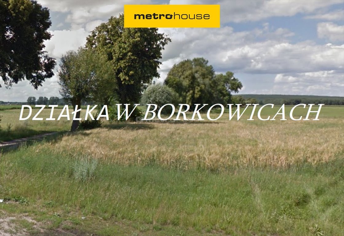 Działka pod zabudowę jednorodzinną w Borkowicach - MPZP Borkowice  1 406m2 Foto 1