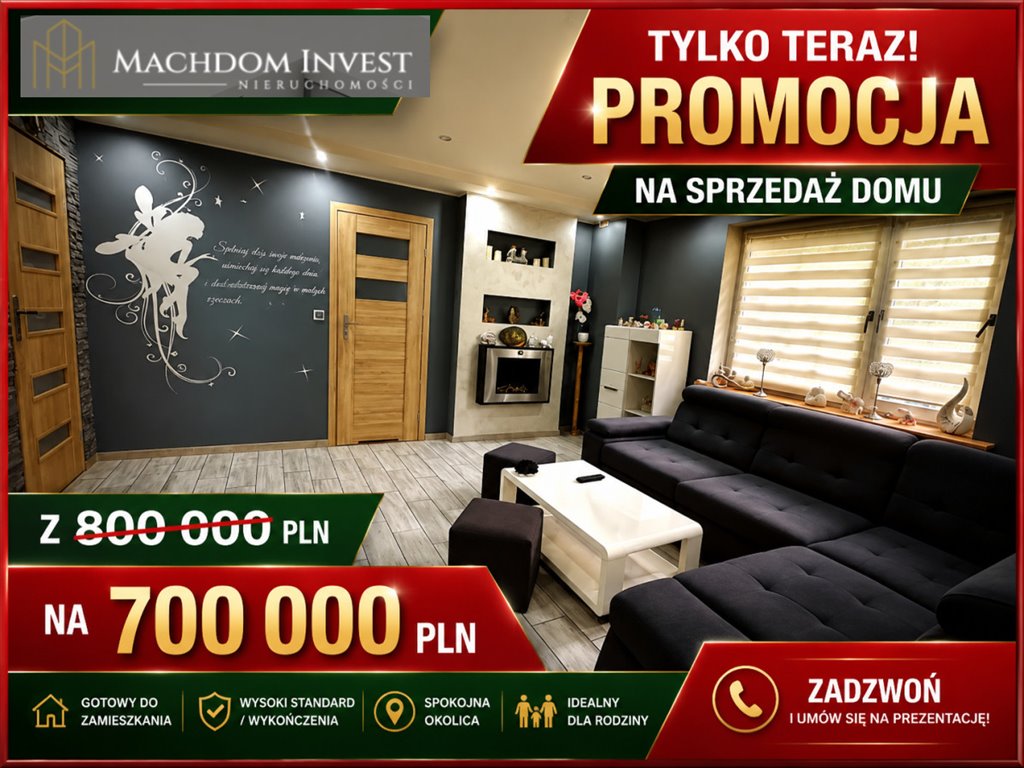 Dom wolnostojący 116 m² na działce 3000 m² (Szabda) Szabda  116m2 Foto 1