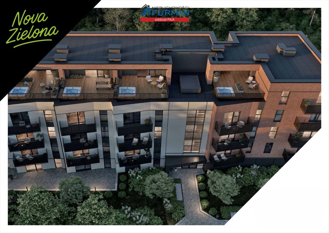 Polecam nowoczesny 4-pokojowy apartament 133 m² z tarasem i jacuzzi Piła, Zielona Dolina  133m2 Foto 1