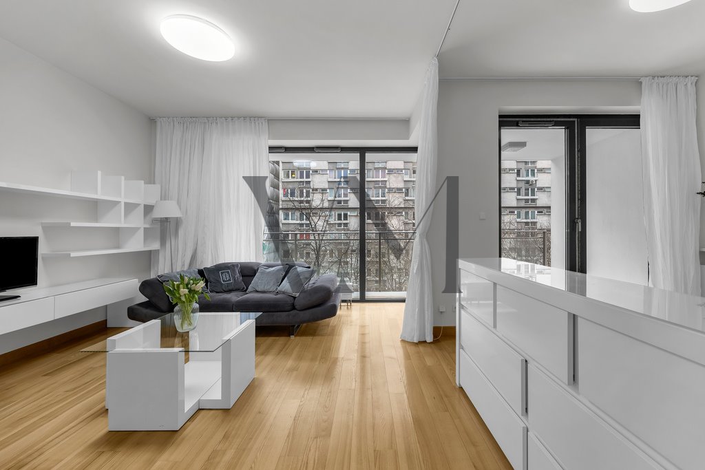 Nowoczesne studio 39 m2 z balkonem i miejscem parkingowym Warszawa, Śródmieście, Grzybowska  39m2 Foto 1