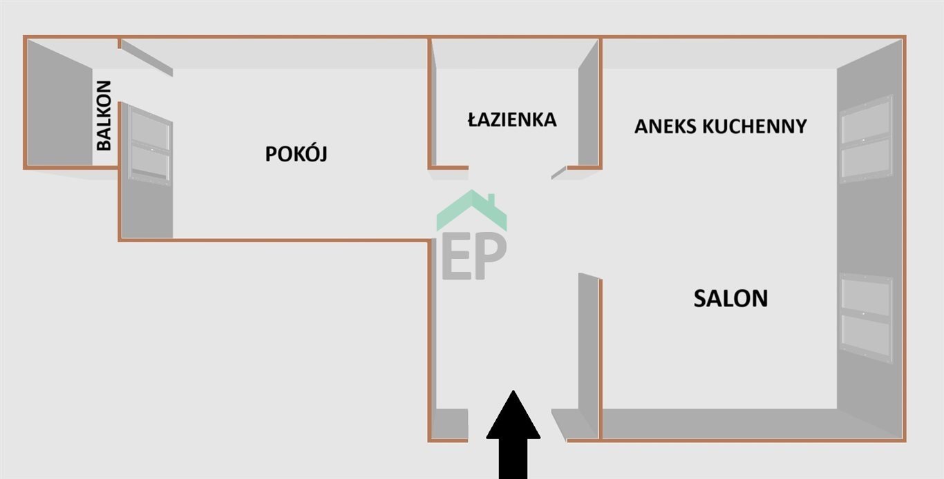 Mieszkanie dwupokojowe na sprzedaż Częstochowa, Śródmieście  48m2 Foto 9