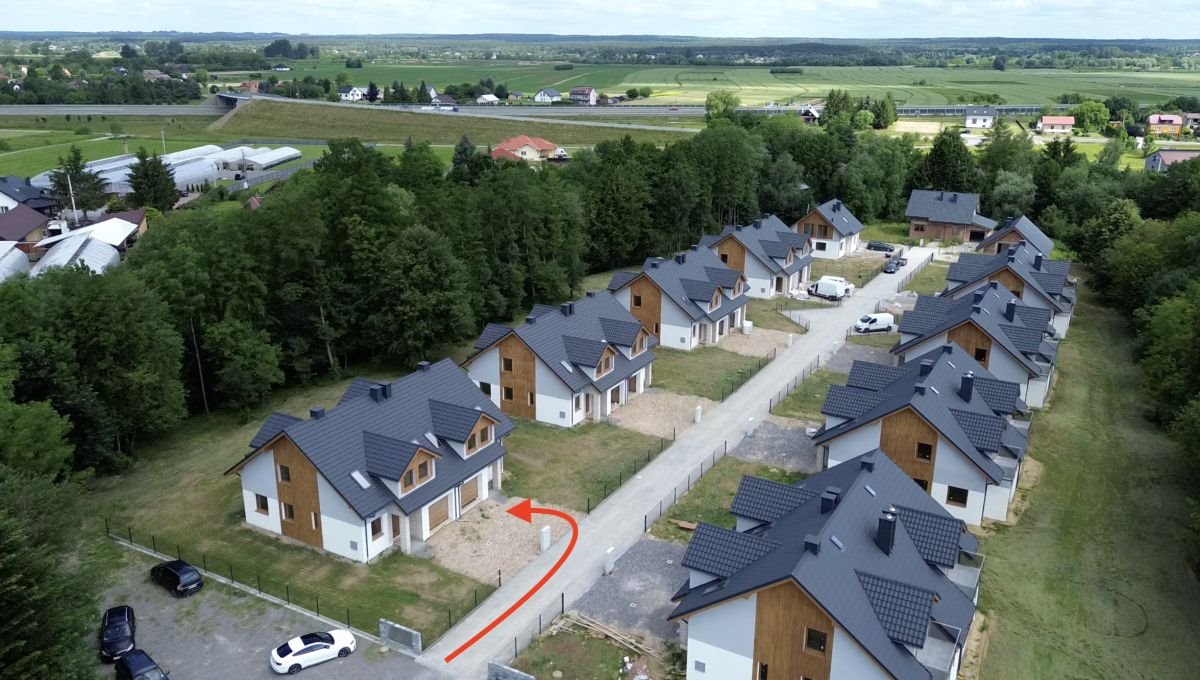 Ostatni dom bliźniak w Łańcucie, 155 m2, stan deweloperski Łańcut  155m2 Foto 1