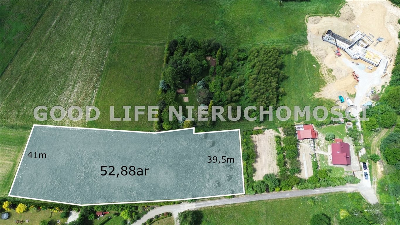 Zapraszam do zakupu działki 52,88 ar w Matysówce z warunkami zabudowy Rzeszów, Matysówka, Boczna  5 288m2 Foto 1