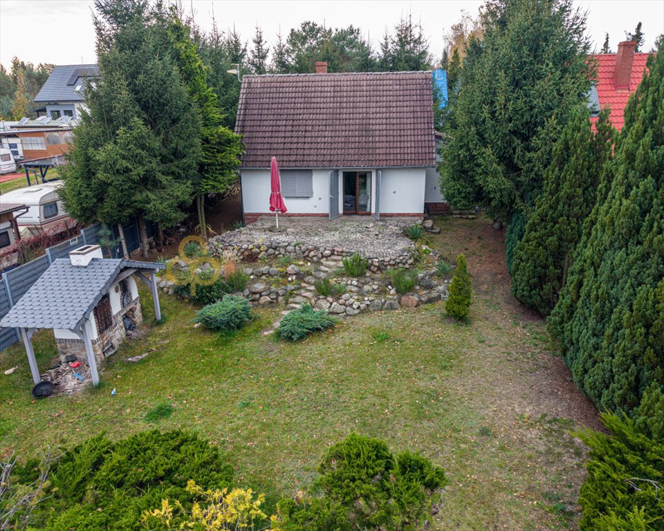 Urokliwy dom nad jeziorem Niesłysz z tarasem i ogrodem Przełazy  74m2 Foto 1