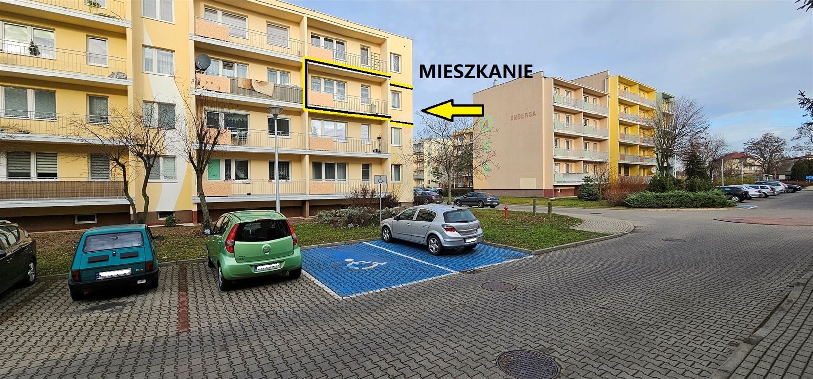 Mieszkanie trzypokojowe na wynajem Kutno, Andersa  64m2 Foto 10