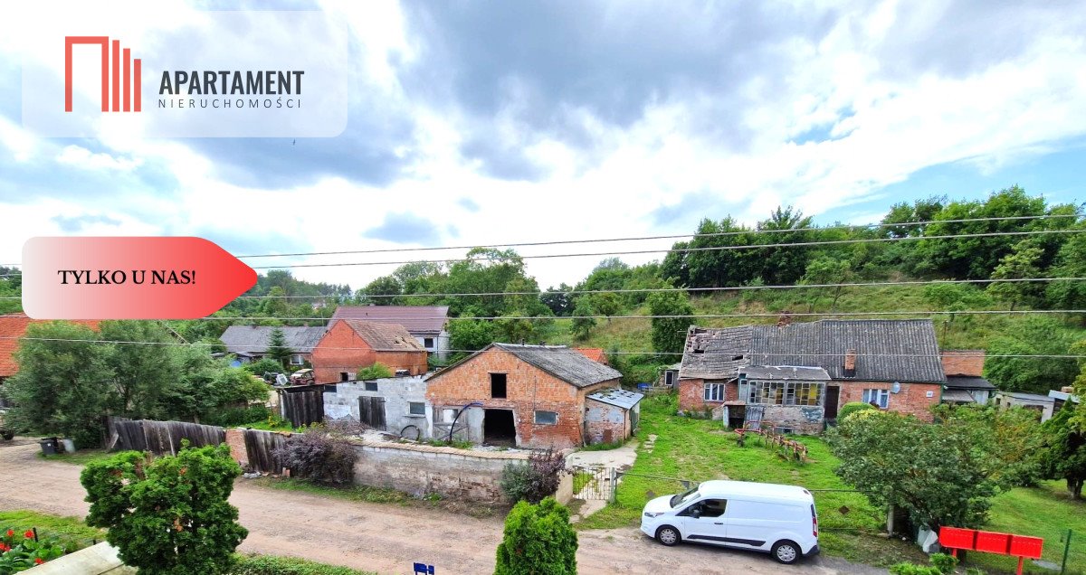 Działka 1504 m² z budynkami do remontu w Widlicach Widlice  1 504m2 Foto 1