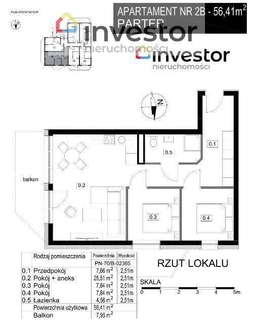 Mieszkanie trzypokojowe na sprzedaż Karpacz  56m2 Foto 2