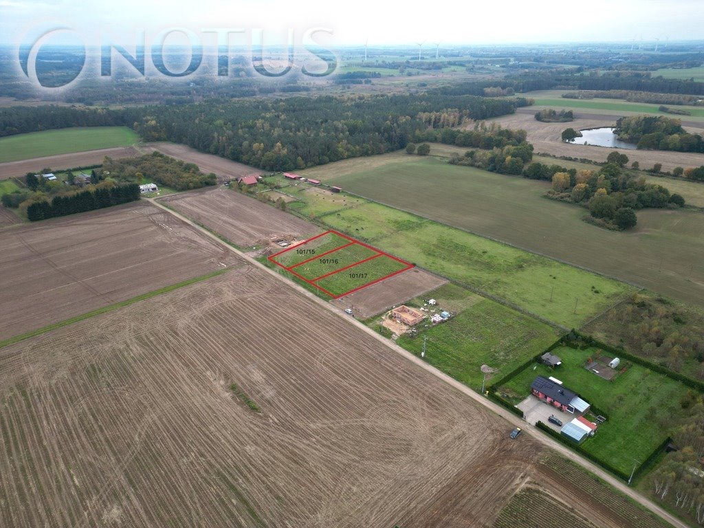 Działka pod zabudowę w spokojnej okolicy, 1501 m² Ołużna  1 502m2 Foto 1