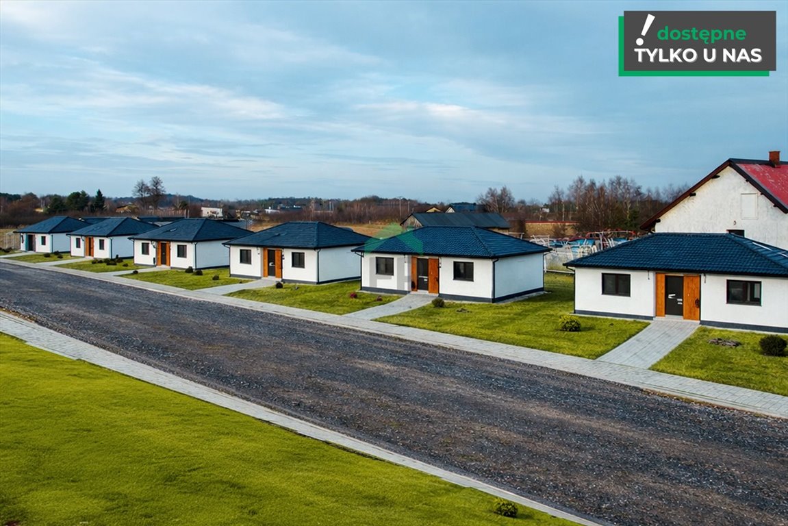 Nowoczesny dom 96 m2 z poddaszem, ogrzewanie podłogowe Łojki  96m2 Foto 1