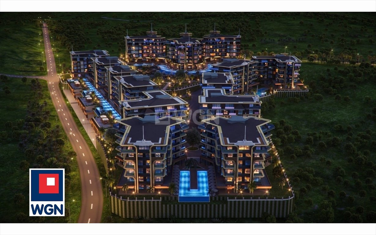 Luksusowe 2-pokojowe mieszkanie w Alanyi z basenem i udogodnieniami Turcja, Alanya, Kestel, Kestel  56m2 Foto 1