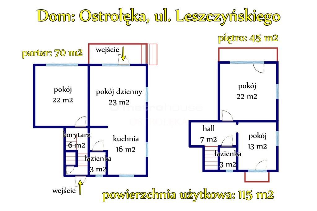 Dom na sprzedaż Ostrołęka, Leszczyńskiego  115m2 Foto 12