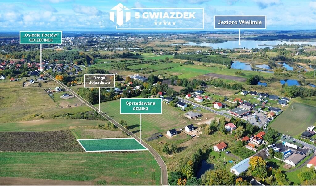 Działka 2008 m2 pod zabudowę w Szczecinku, blisko Osiedla Poetów Szczecinek  2 008m2 Foto 1