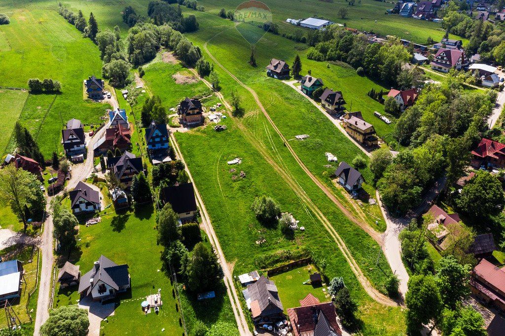 Działka budowlana na sprzedaż Poronin  2 563m2 Foto 8