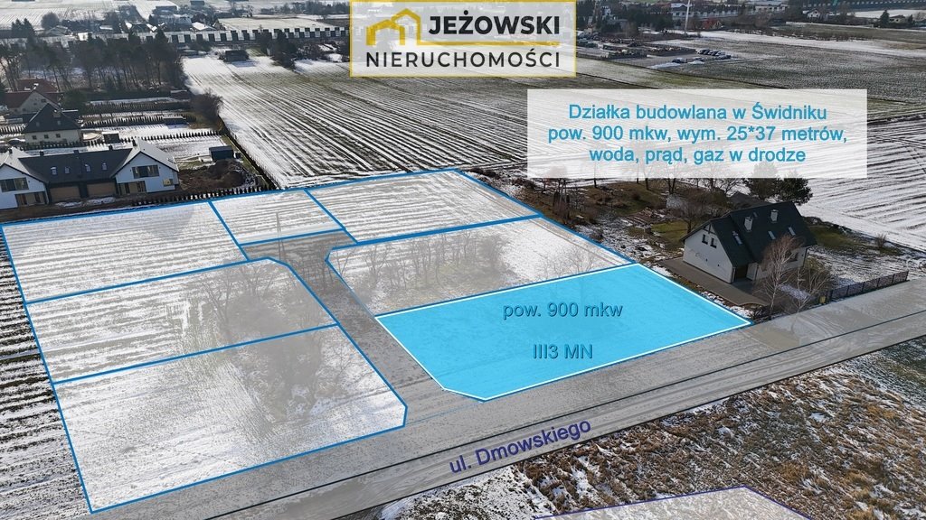 Działka inna na sprzedaż Świdnik, Romana Dmowskiego  900m2 Foto 5