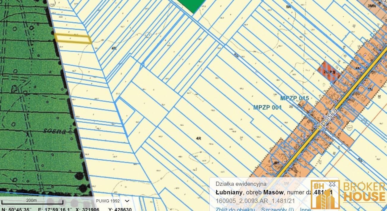 Działka rekreacyjna na sprzedaż Masów  2 600m2 Foto 1