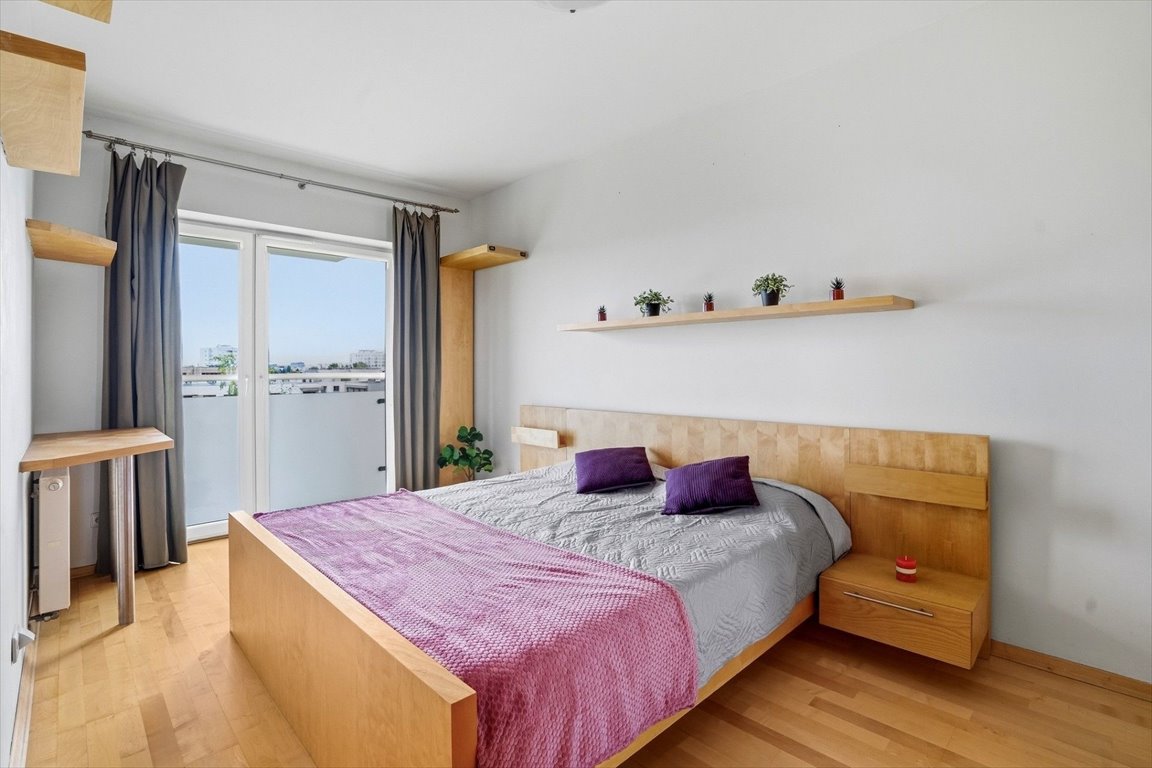 Wynajem 2-pokojowego mieszkania na Mokotowie (55 m², balkon, garaż) Warszawa, Mokotów, Wyględowska 8  55m2 Foto 1