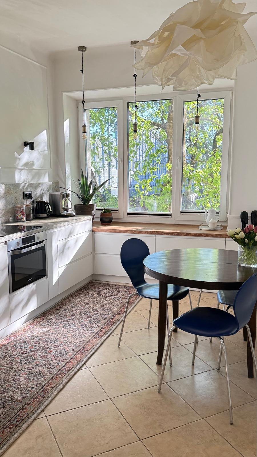 Dwupokojowe mieszkanie 57 m² na Saskiej Kępie (z balkonem) Warszawa, Praga-Południe, Saska Kępa, Paryska 14  57m2 Foto 1