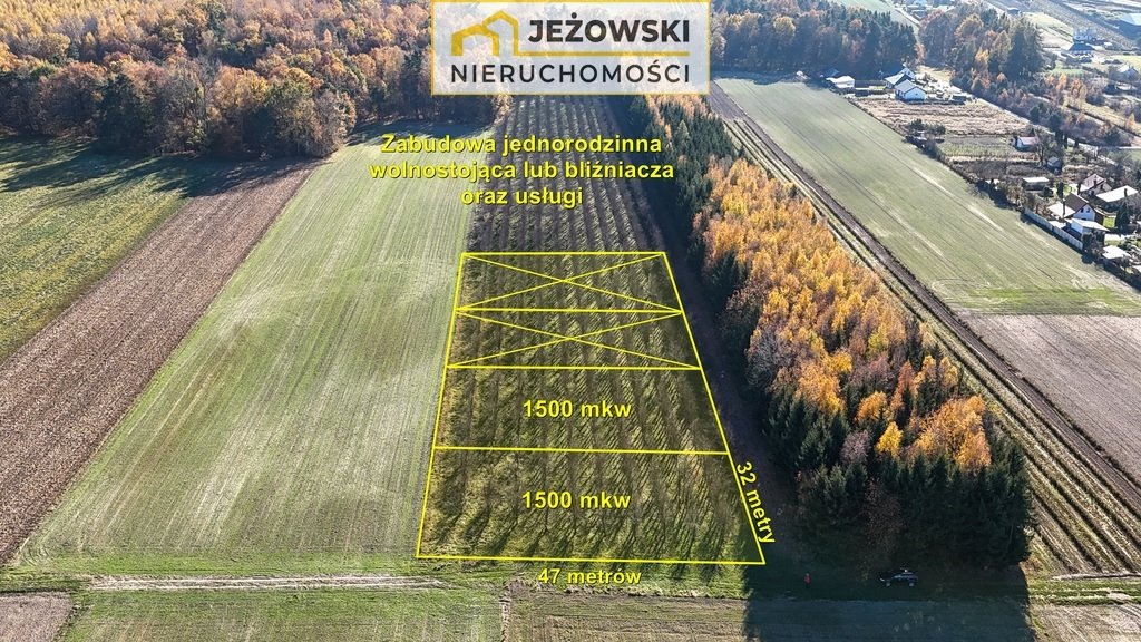 Działka budowlana na sprzedaż Urzędów  1 500m2 Foto 2