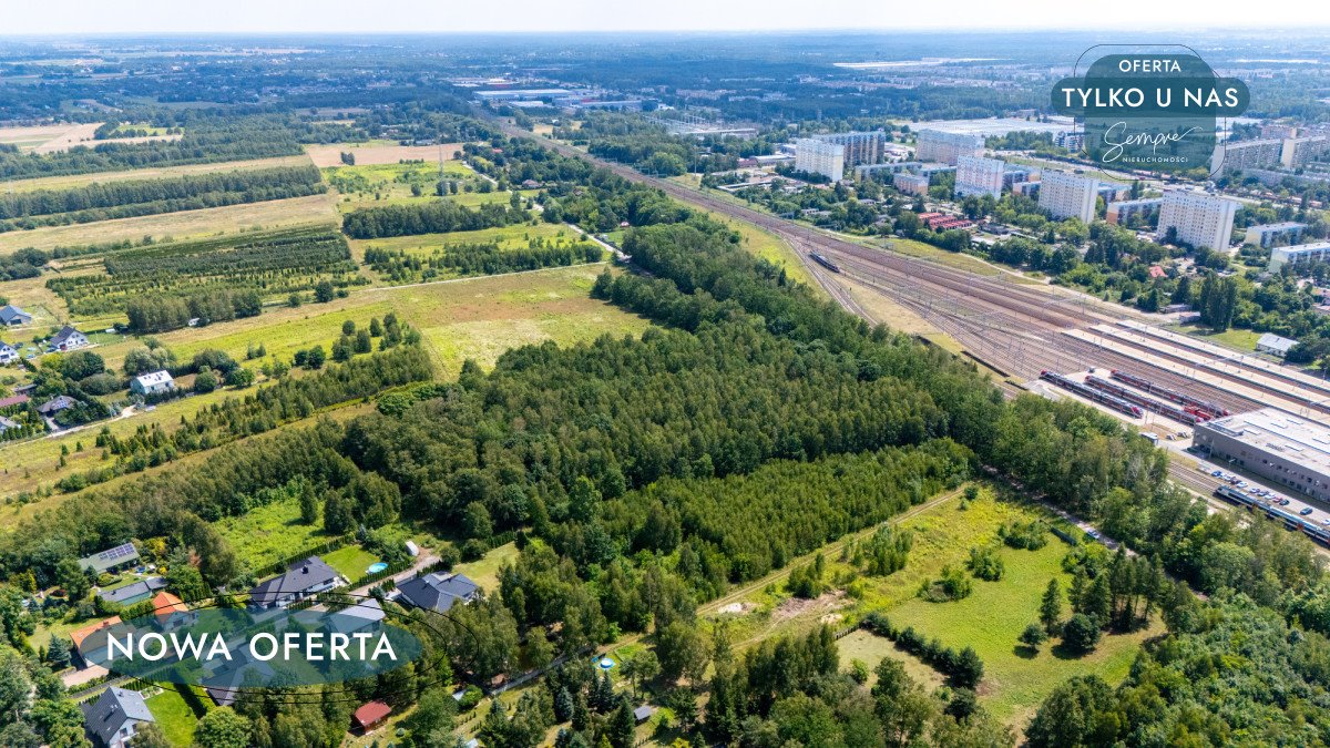Działka inwestycyjna 6308 m² w Łodzi Widzew z dużym potencjałem Łódź, Widzew, Kosodrzewiny  6 308m2 Foto 1