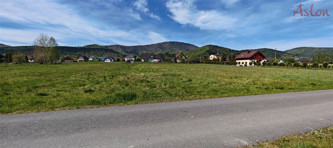 Działka 2000 m² z widokiem na Skrzyczne, płaska i gotowa! Lipowa  2 000m2 Foto 1