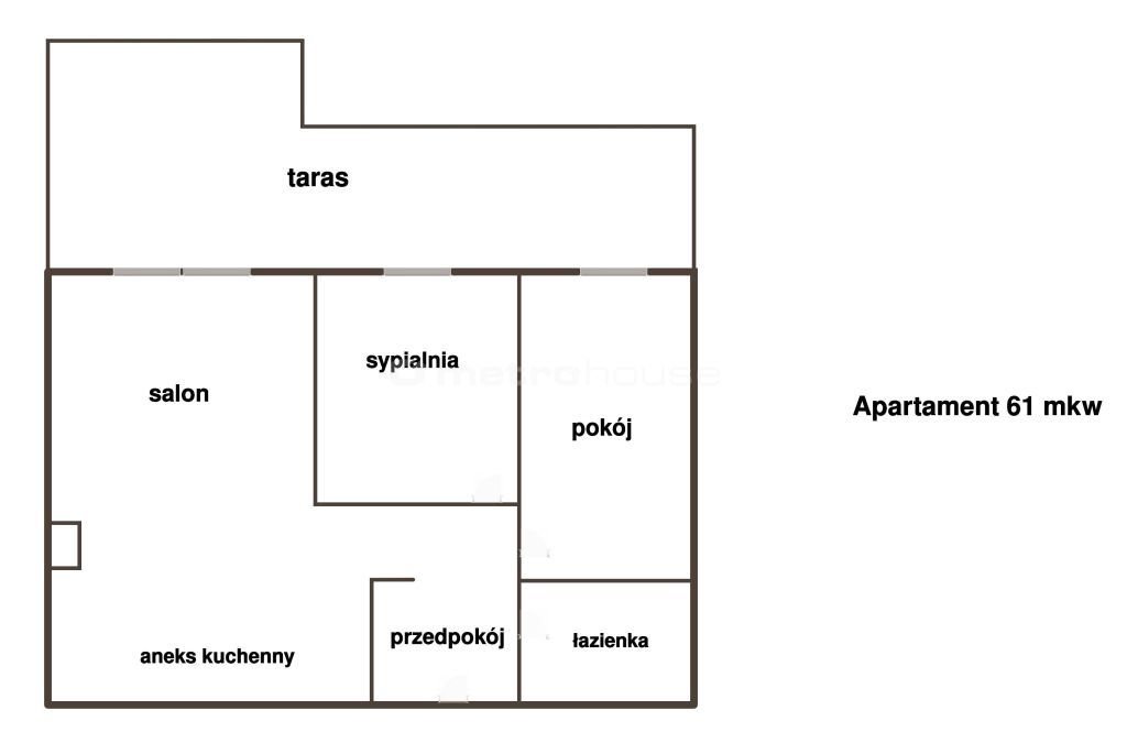 Mieszkanie trzypokojowe na sprzedaż Łódź, Polesie, Srebrzyńska  61m2 Foto 11