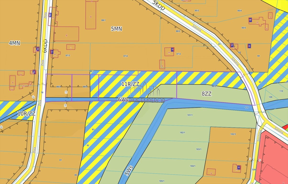 Do sprzedania działka 1000 m² w Chynowie z mediami Chynów, Złota  1 000m2 Foto 1