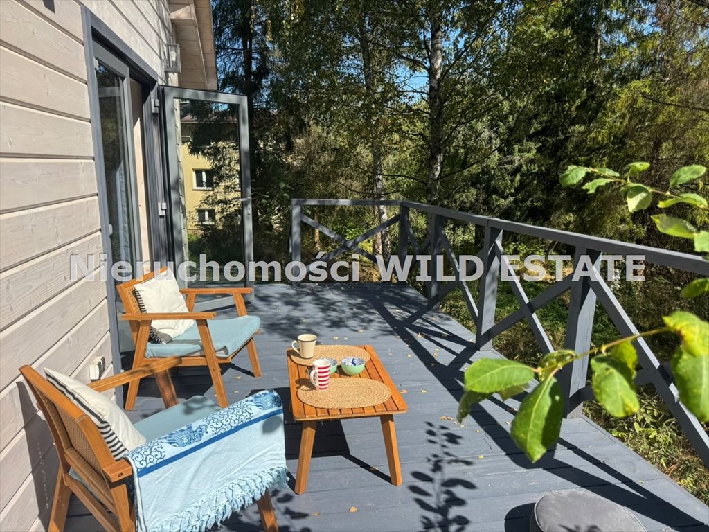 Polecam całoroczny domek 50 m² w Smereku, z tarasem i antresolą Cisna, Smerek  50m2 Foto 1