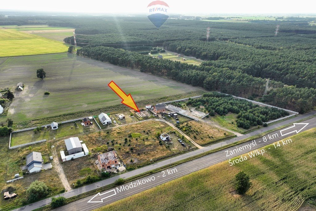 Działka budowlana na sprzedaż Zaniemyśl, Topolowa  567m2 Foto 14