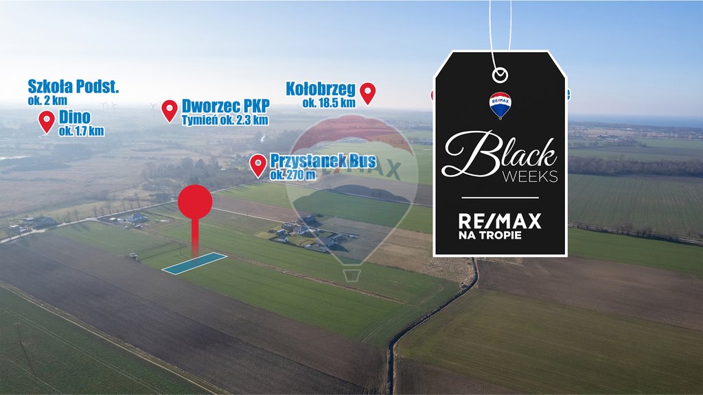 Działka budowlana na sprzedaż Śmiechów  1 065m2 Foto 1