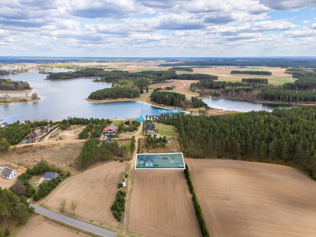Urokliwy dom nad jeziorem Borzyszkowskim, 172 m², garaż Borzyszkowy  172m2 Foto 1