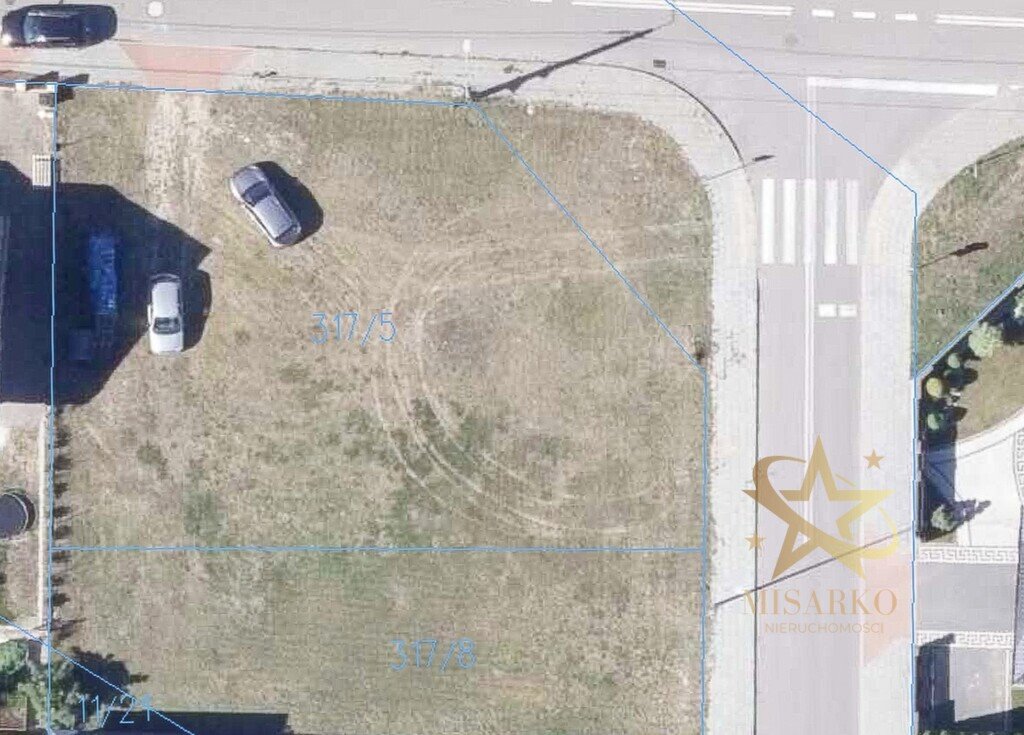 Działka budowlana 892 m² w spokojnych Mońkach z mediami Mońki, Hugo Kołłątaja  891m2 Foto 1