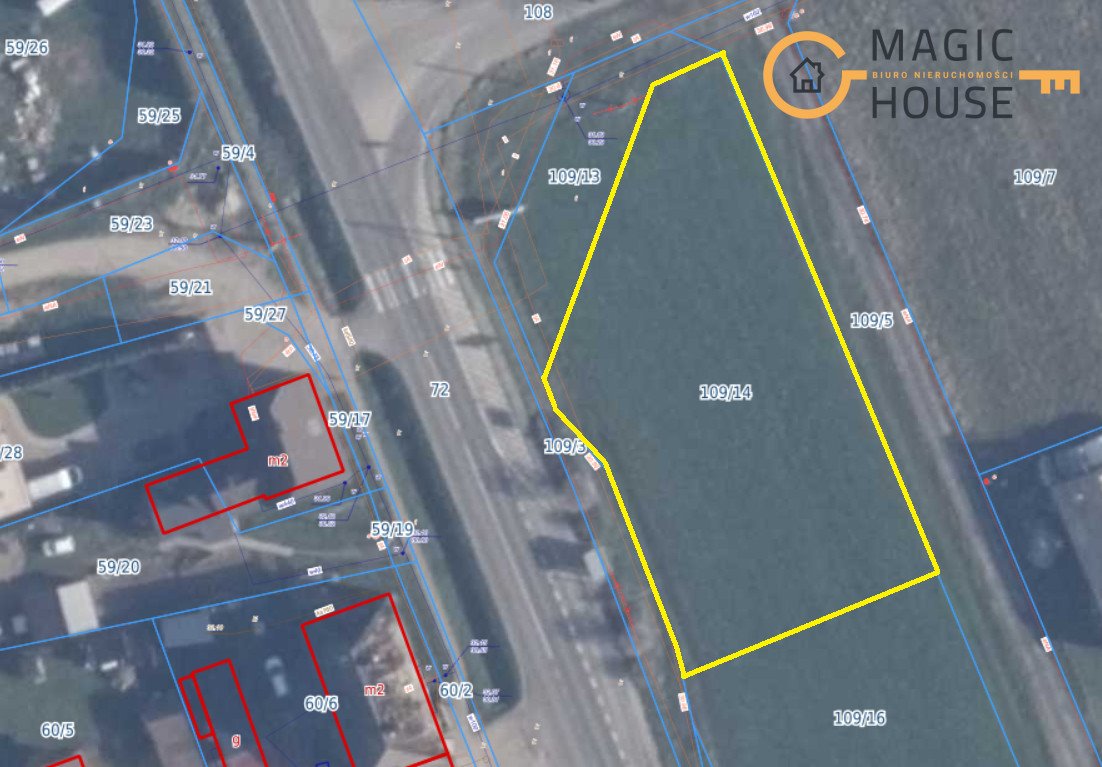 Działka 1471 m² pod inwestycję z dostępem do mediów Kniewo, Aleja Lipowa  1 471m2 Foto 1