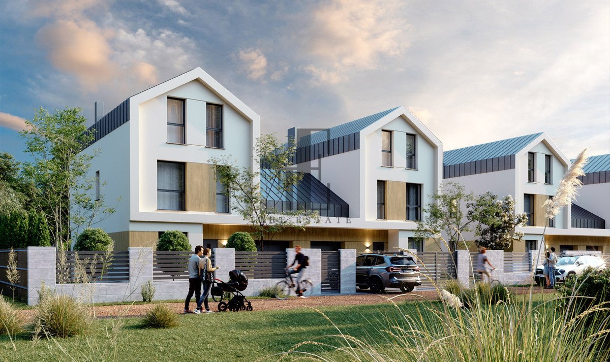 Nowoczesny dom 256 m² z dużymi przeszkleniami i ogrodem Stare Babice, Zielona  256m2 Foto 1