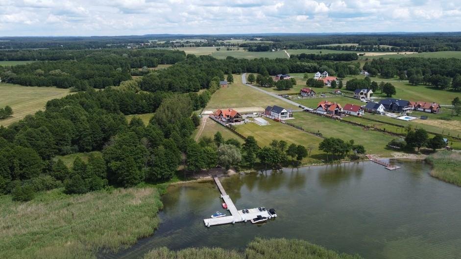 Polecam działkę 3007 m² w zamkniętym osiedlu nad jeziorem Dargin Nowy Harsz  3 007m2 Foto 1