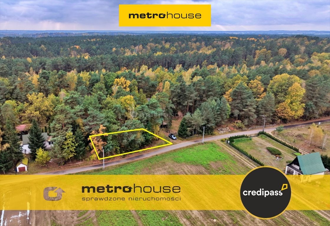 Działka 600 m2 z dostępem do mediów i lasem. Ogony  600m2 Foto 1