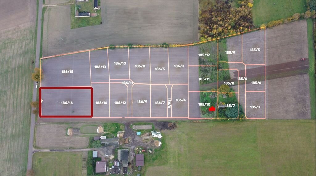 Działka 3334 m² pod zabudowę letniskową w Podgórzu Podgórze-Parcele  3 334m2 Foto 1