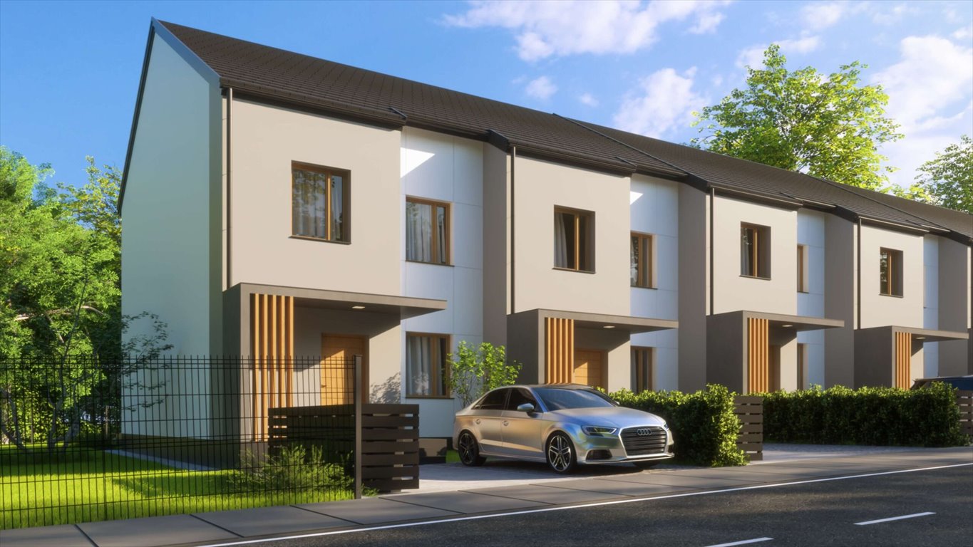 Nowoczesny dom 113 m² z własnym ogrodem i panoramicą Pszenno, Malinowa  113m2 Foto 1