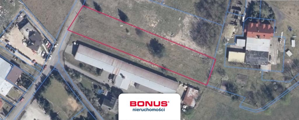 Działka usługowa 3500 m² z mediami i planem zabudowy Tanowo  3 500m2 Foto 1