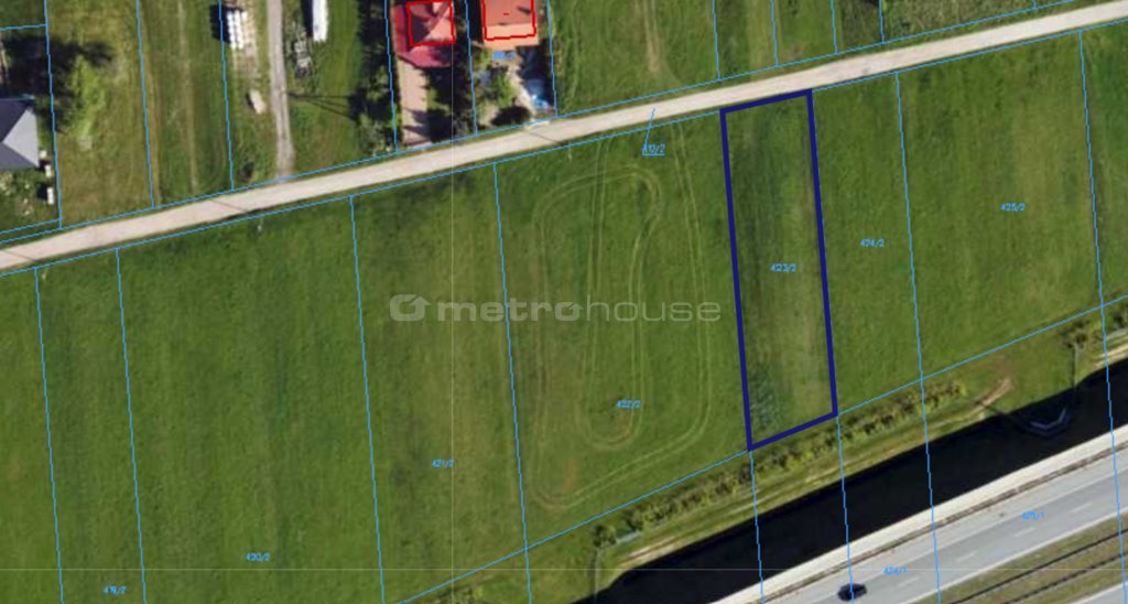 Działka rolna 1072 m² z mediami i szybkim dojazdem Barycz  1 072m2 Foto 1