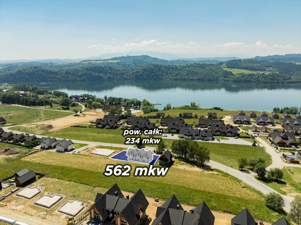 Prestiżowy dom z widokiem na Tatry i jezioro Czorsztyńskie Kluszkowce, Stylchyn  234m2 Foto 1