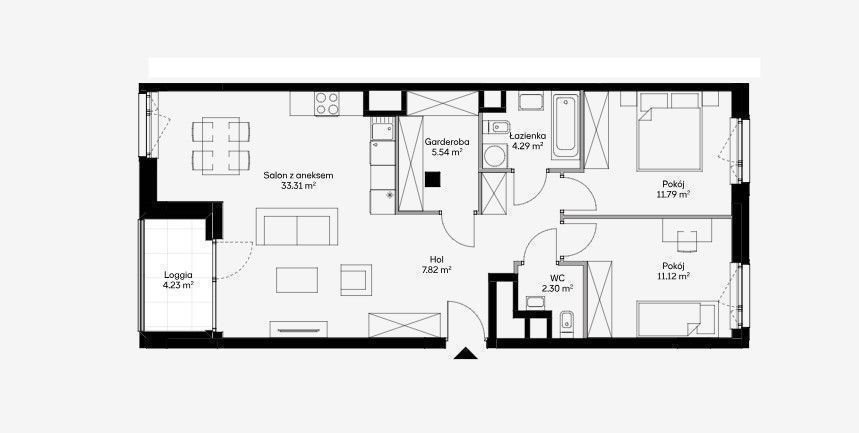 Nowoczesne 3-pokojowe mieszkanie z systemem smart home - polecam! Warszawa, Wola, Czyste, Kolejowa  76m2 Foto 1