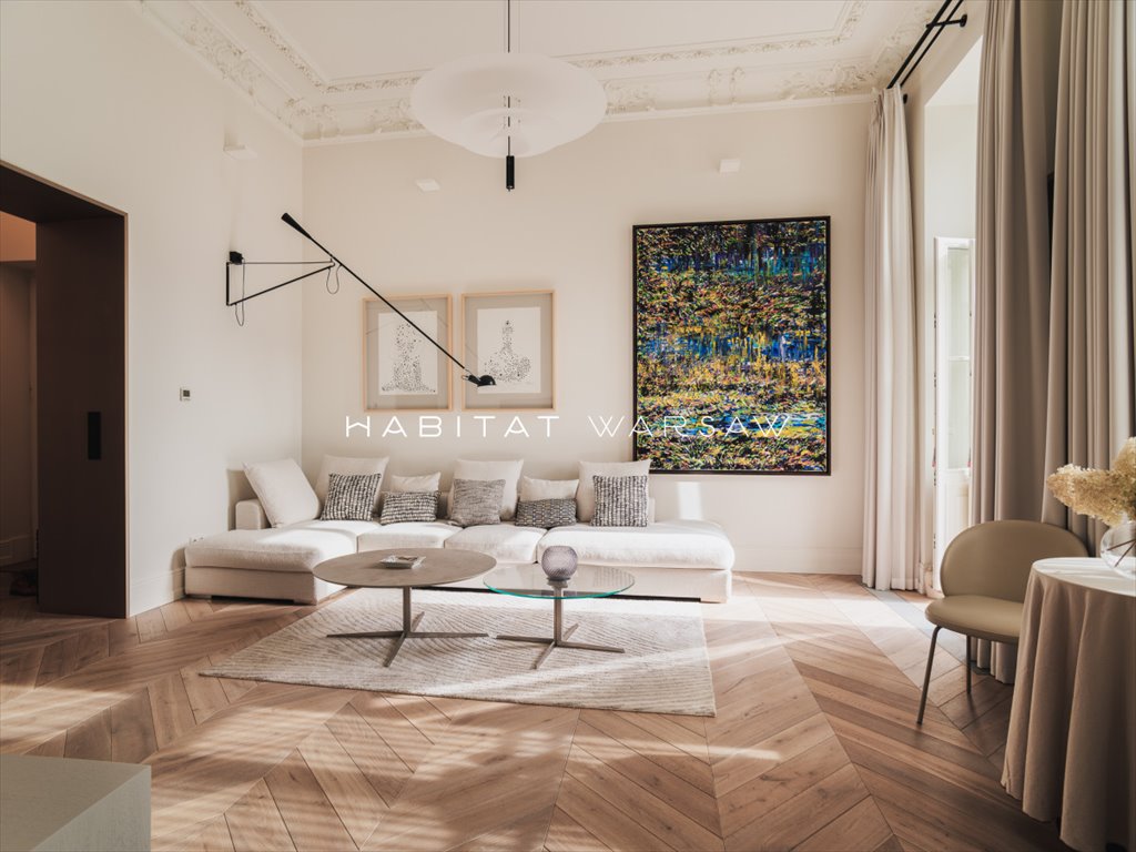Luksusowy apartament 129 m² na Foksal z ogrodem i tarasem Warszawa, Śródmieście, Foksal  129m2 Foto 1