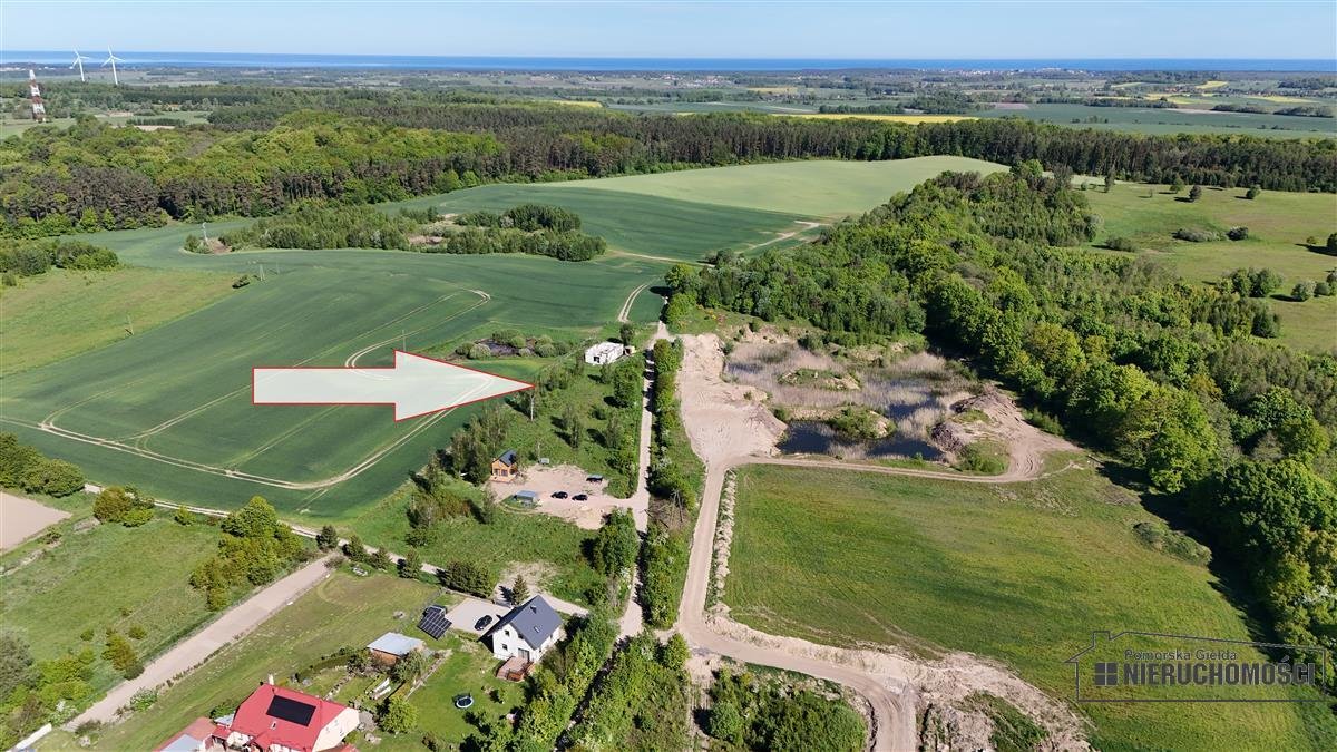 Działka budowlana na sprzedaż Karsino, działka  1 390m2 Foto 2