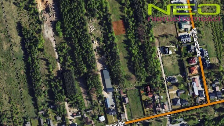 Działka budowlana 915 m² z mediami i dużym potencjałem Gorzelnia  915m2 Foto 1