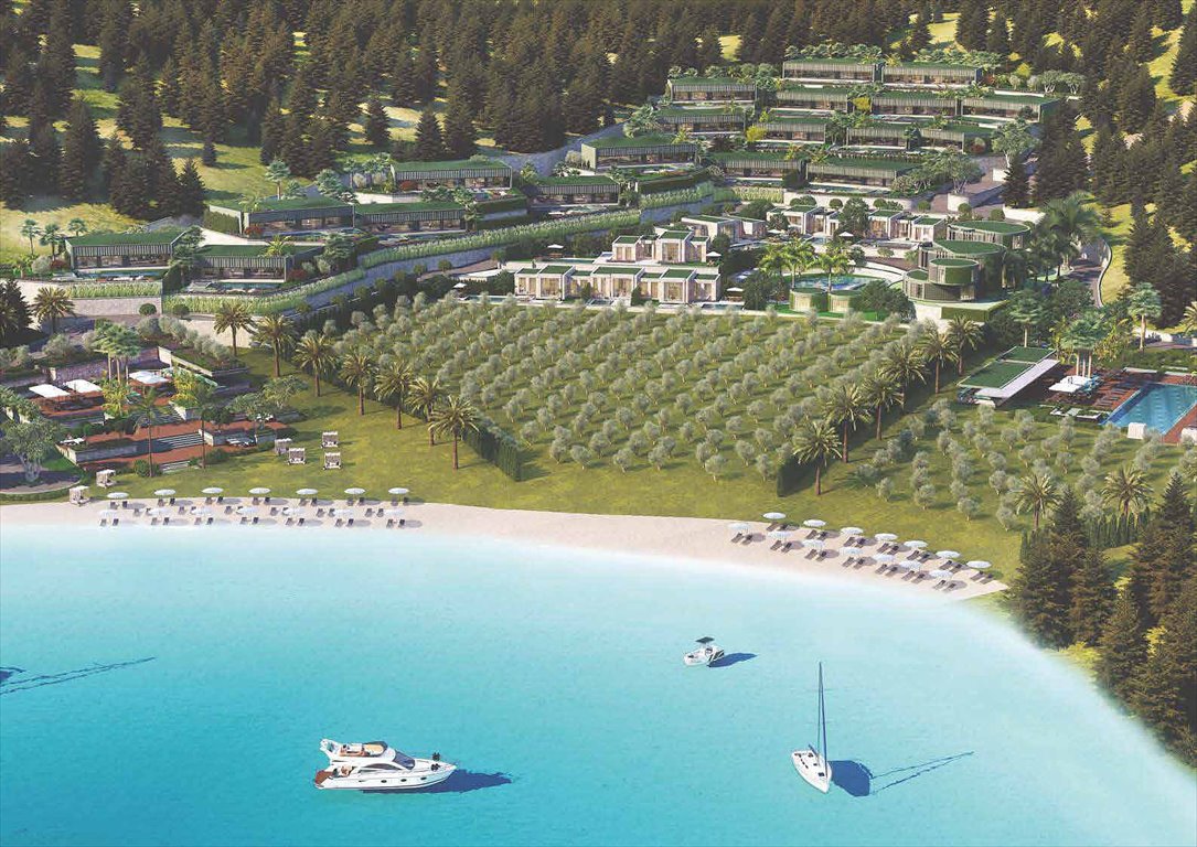 Luksusowa willa z prywatnym basenem i plażą w Bodrum Turcja, Göltürkbükü, Göltürkbükü, Bodrum, Muğla  517m2 Foto 1