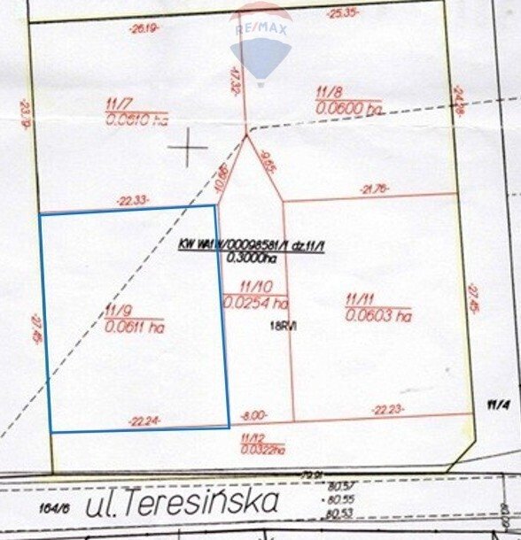 Działka 611 m² pod dom w spokojnej okolicy z MPZP Ruda, Teresińska  611m2 Foto 1