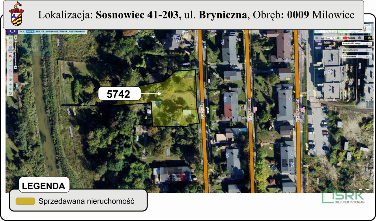 Działka 1700 m² z pełnym uzbrojeniem - Sosnowiec polecam! Sosnowiec, Milowice, Bryniczna  1 700m2 Foto 1