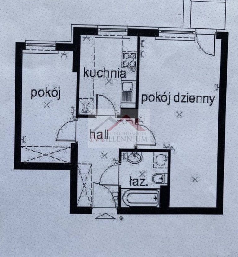 Mieszkanie trzypokojowe na sprzedaż Warszawa, Białołęka, Pasłęcka  45m2 Foto 13