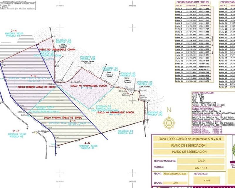 Działka budowlana na sprzedaż Hiszpania, Calpe, Hiszpania, Calpe  1 022m2 Foto 3