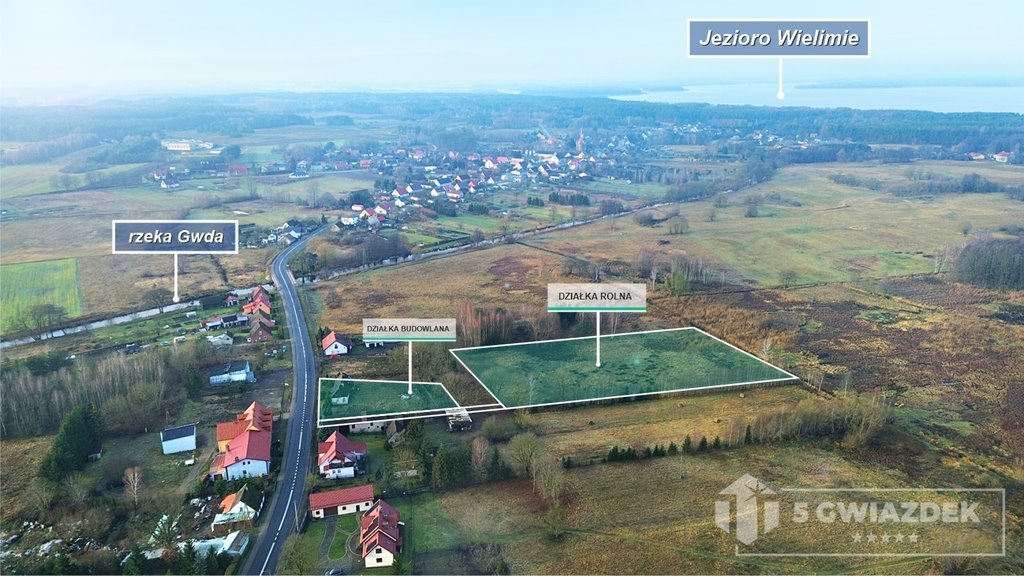 Działka budowlana na sprzedaż Gwda Mała  9 667m2 Foto 2